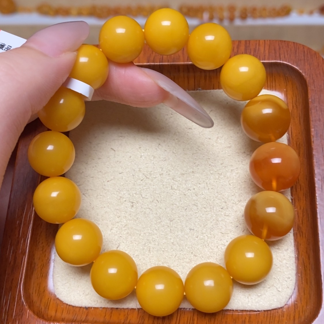 【闪购商品】未镶嵌蜜蜡手链手串