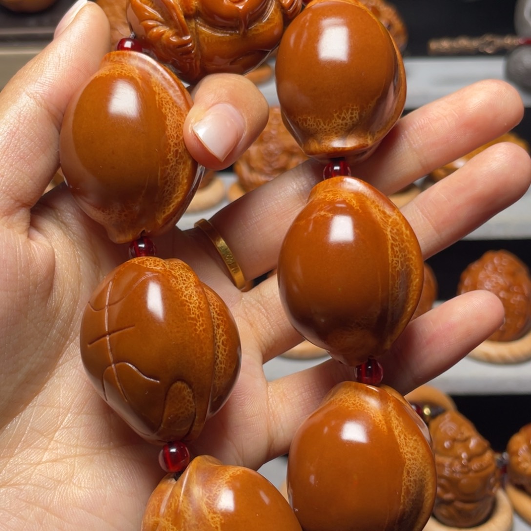 手串/手链橄榄核手持元宝富甲3.2