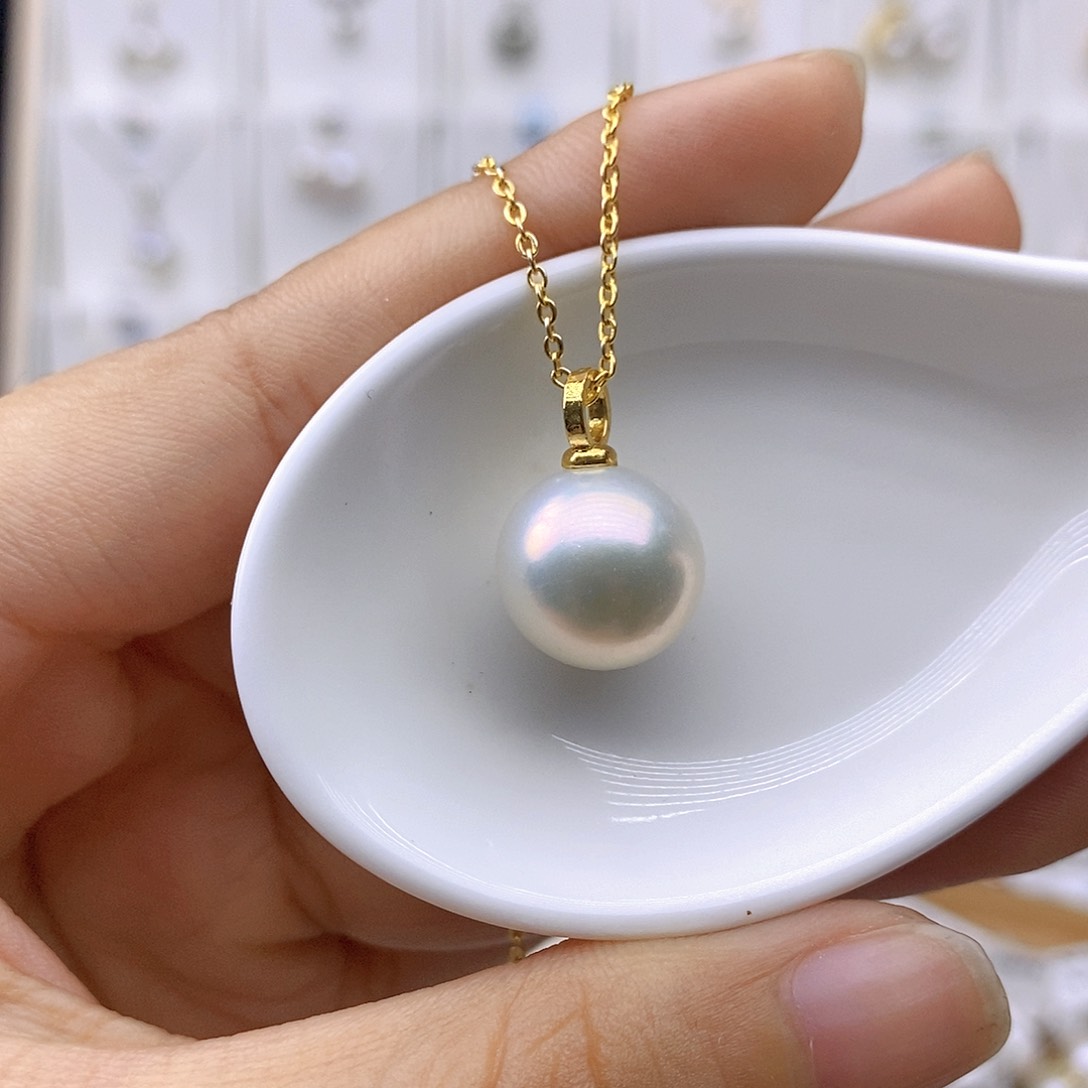淡水珍珠未镶嵌吊坠(赠链)