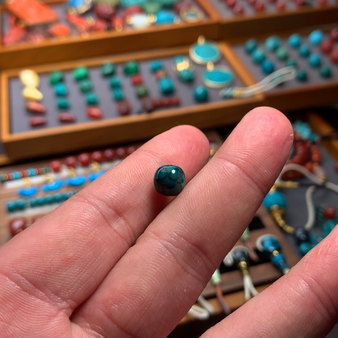 h***n绿松石未镶嵌老型