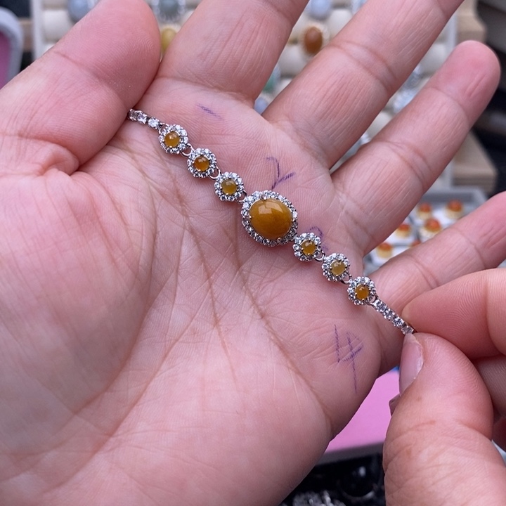 未镶嵌戒指翡翠糖*缅甸