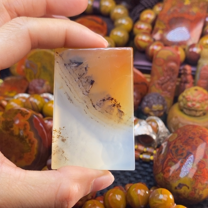 【闪购商品】玛瑙/玉髓颈饰未镶嵌
