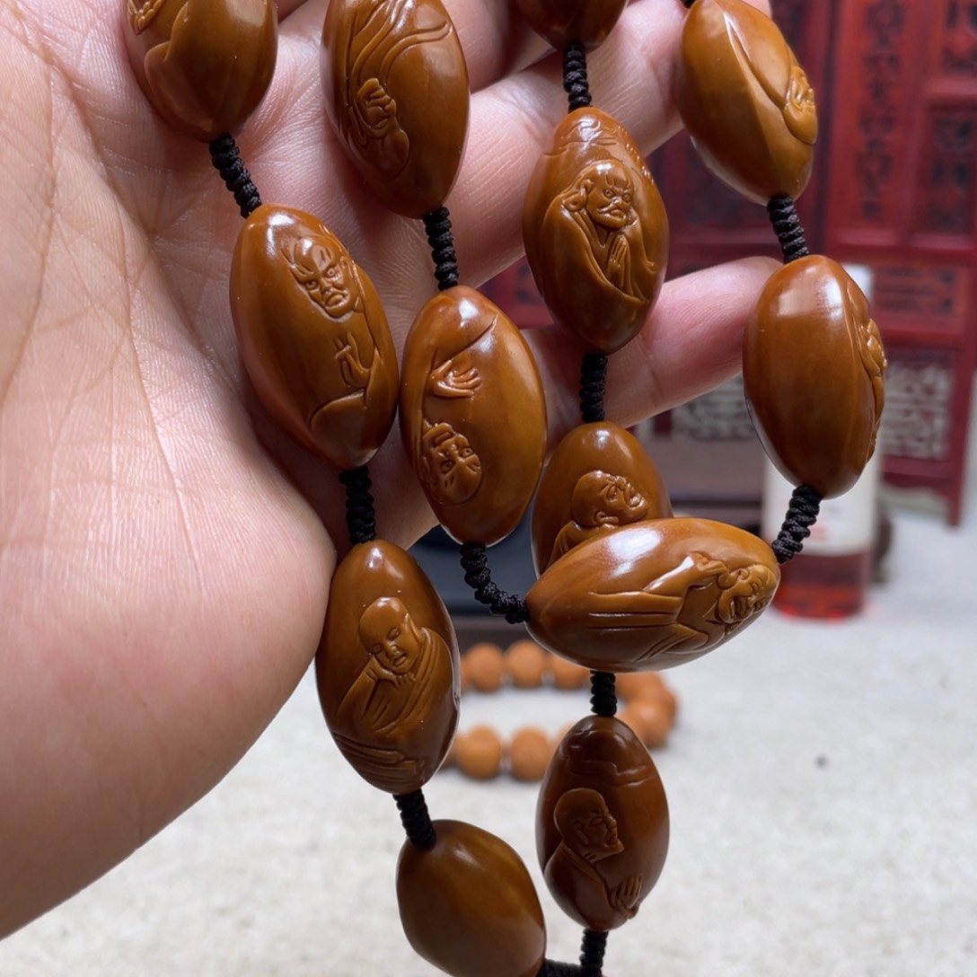 橄榄核吊坠橄榄核雕