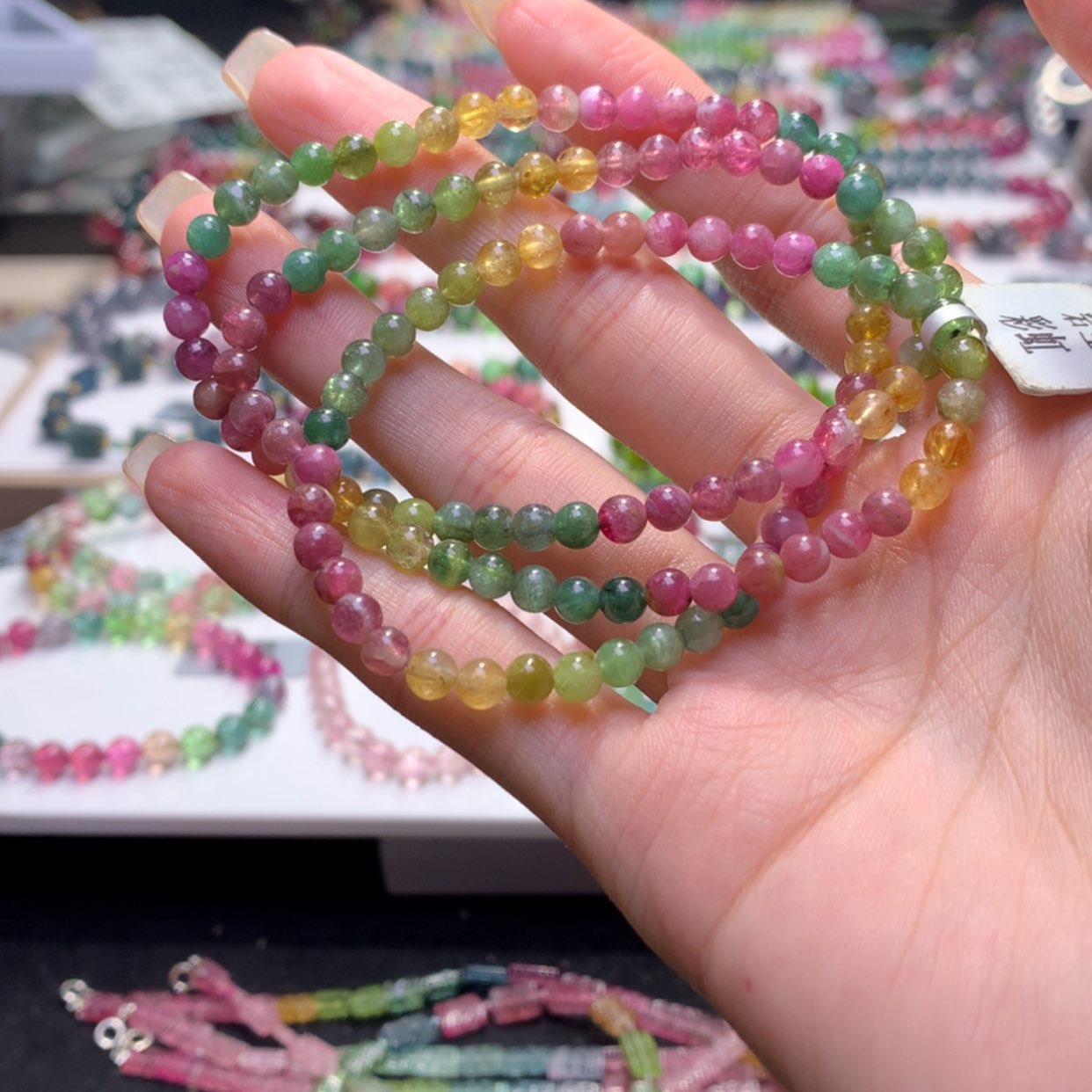 【闪购商品】未镶嵌手串碧玺