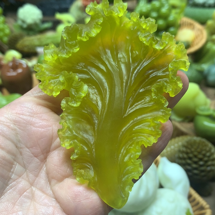 蛇纹石玉手把件未镶嵌