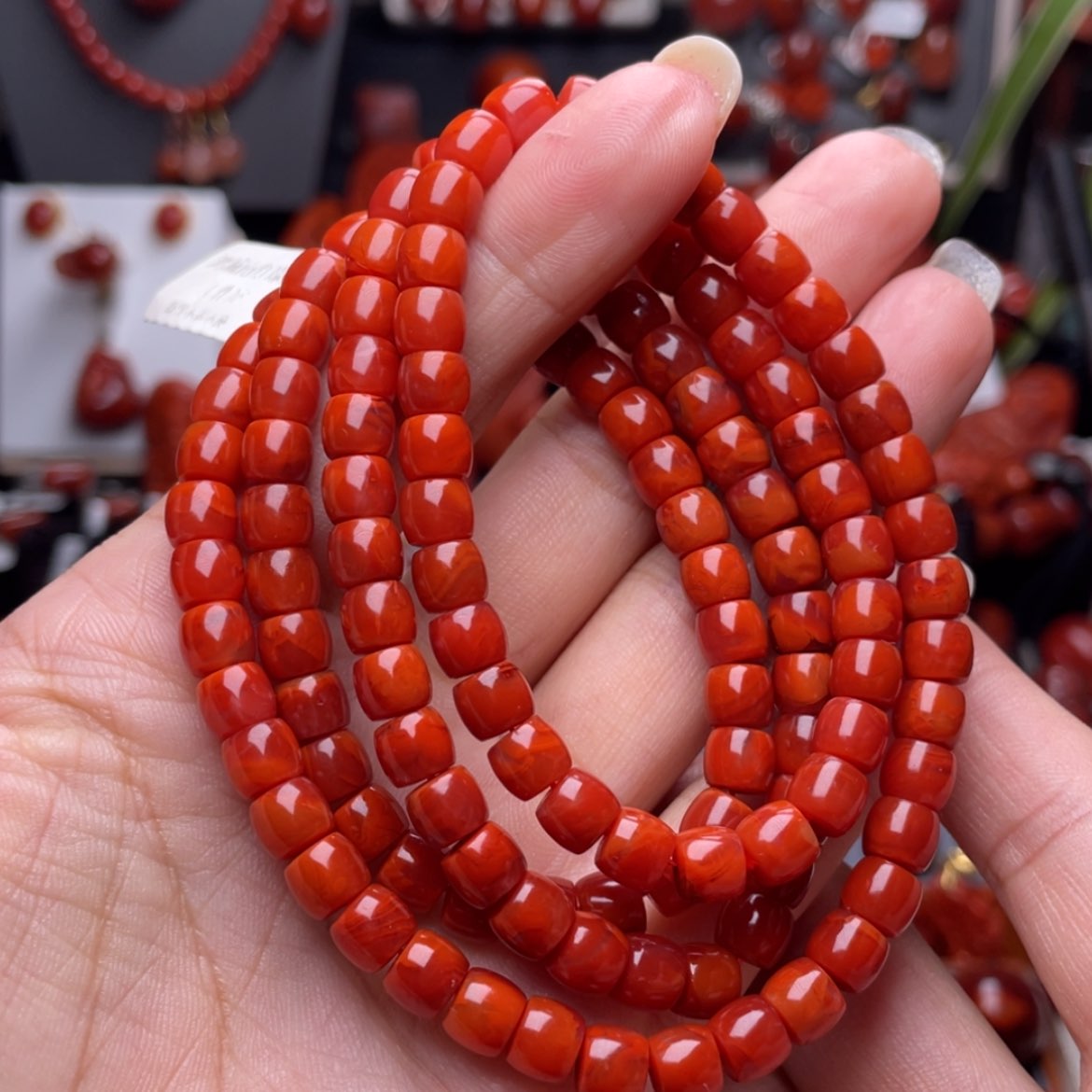 【闪购商品】南红玛瑙6➕直切佛珠未镶嵌