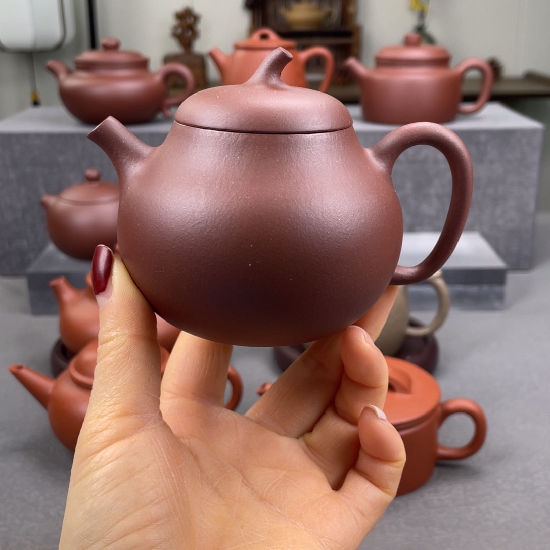 紫砂茶壶紫砂壶220毫升