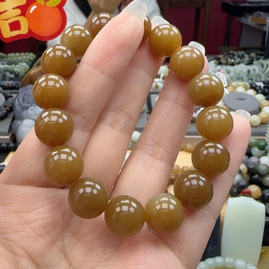 和田玉手链未镶嵌