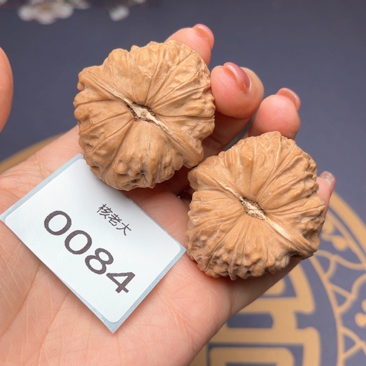 文玩核桃把件41南瓜墩