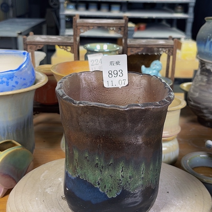 瓷片瑕疵景德镇陶瓷手工制作