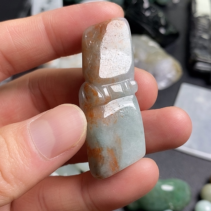 翡翠未镶嵌颈饰天然翡翠4