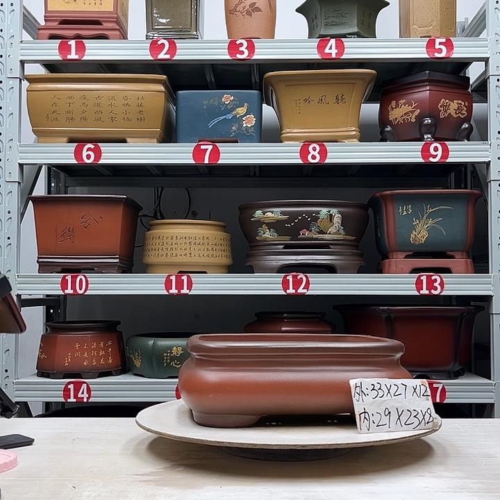 紫砂花盆紫砂花盆