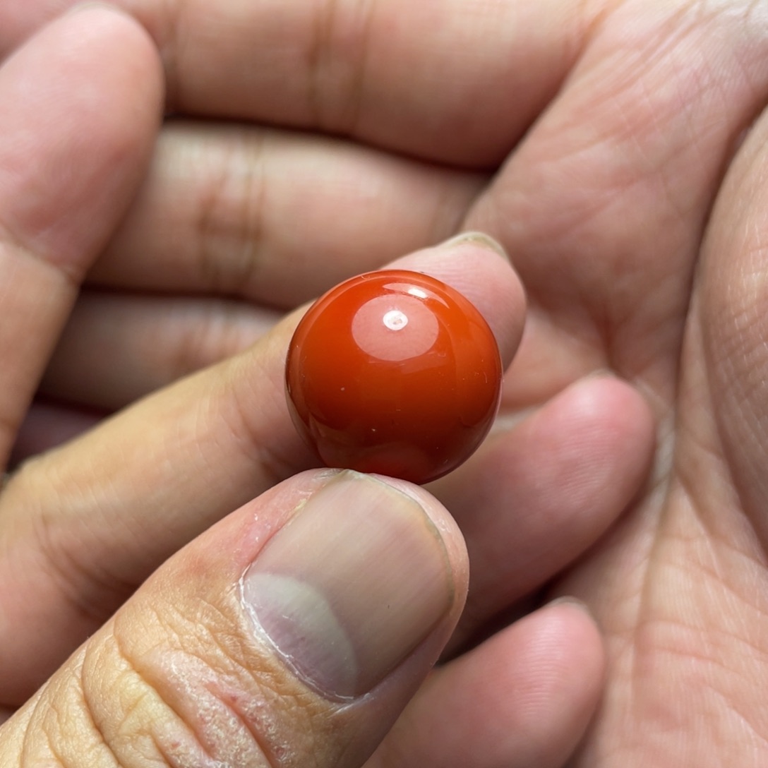 南红玛瑙颈饰未镶嵌17.2mm