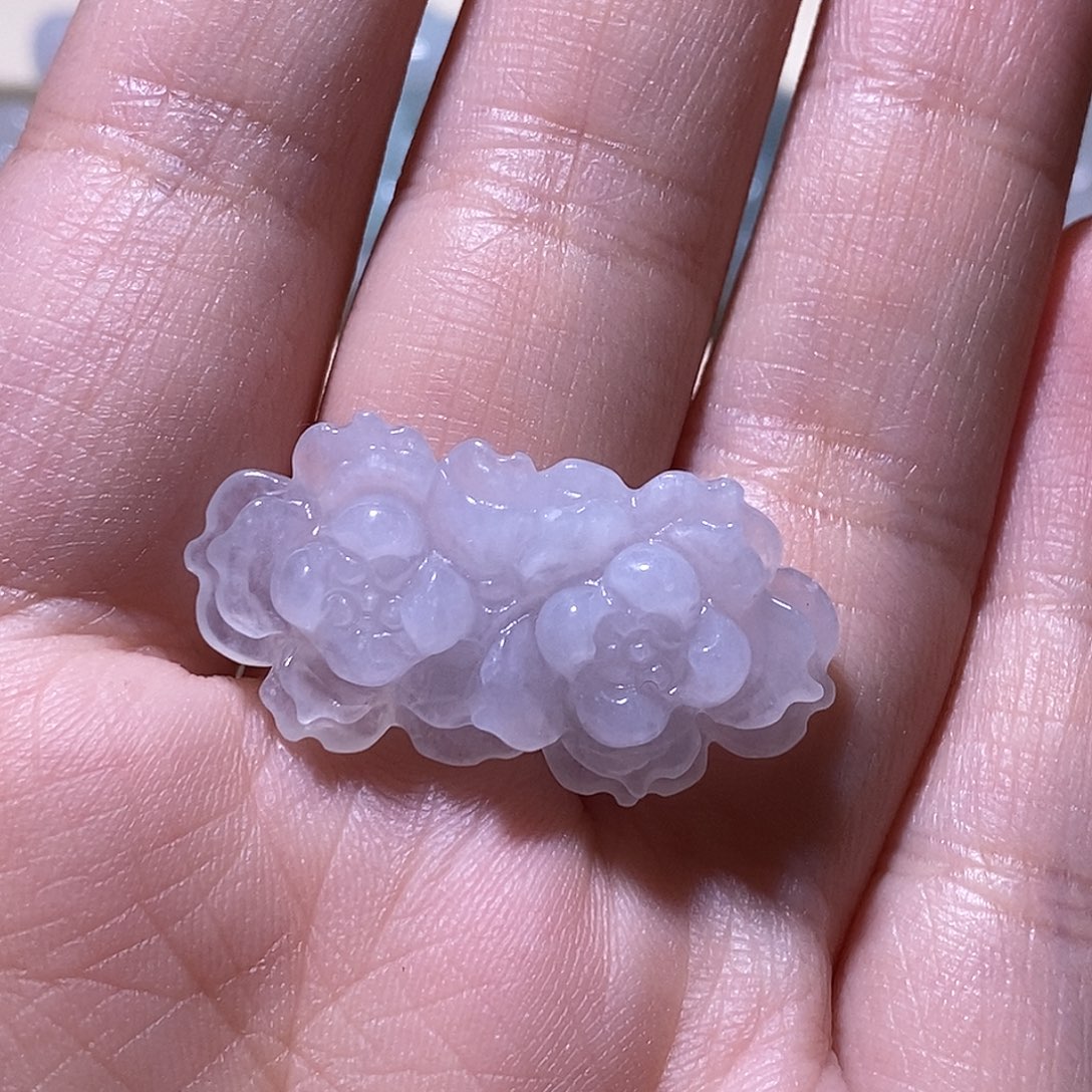 清***）翡翠散珠未镶嵌翡翠