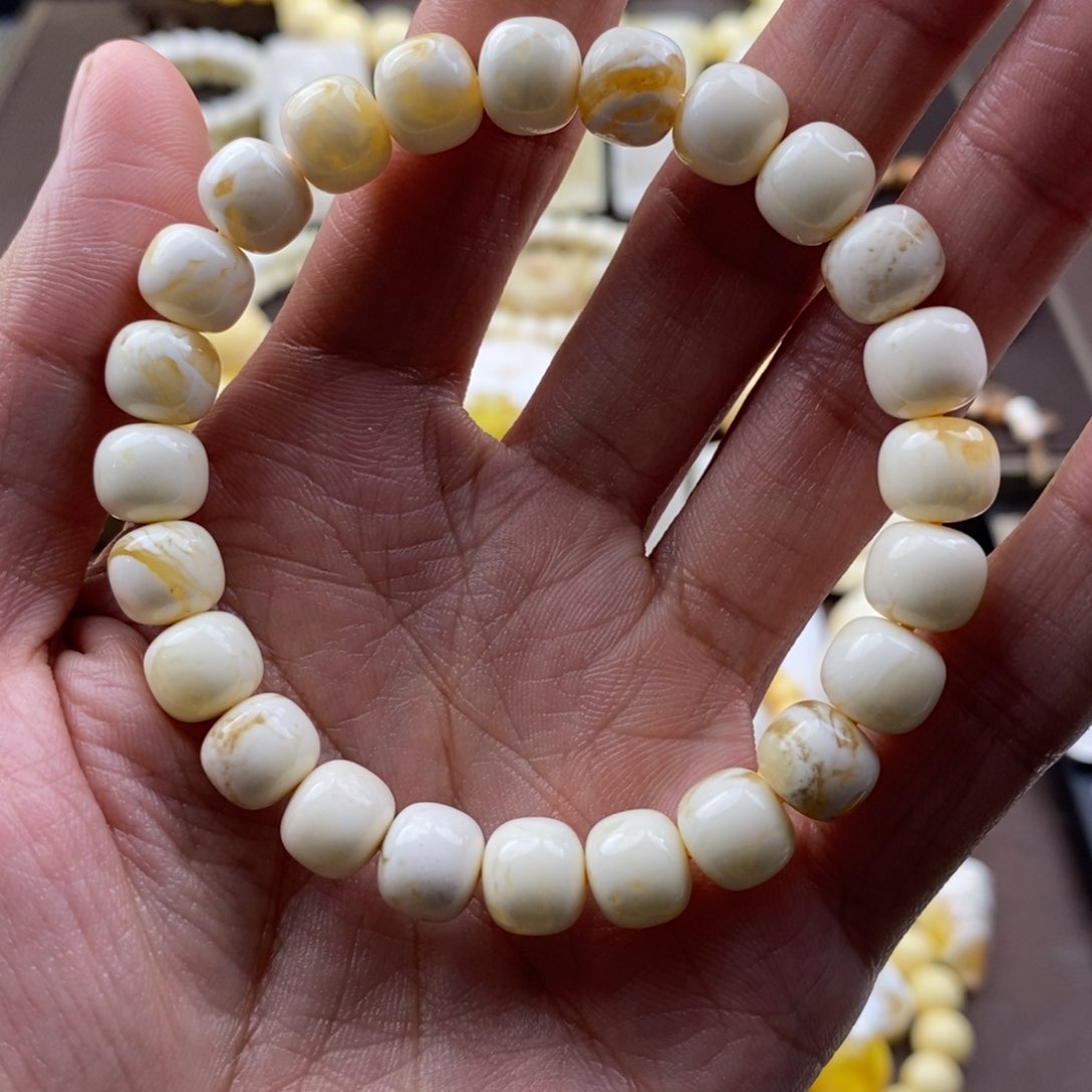 琥珀裸石未镶嵌蜜蜡吊坠项链腰链