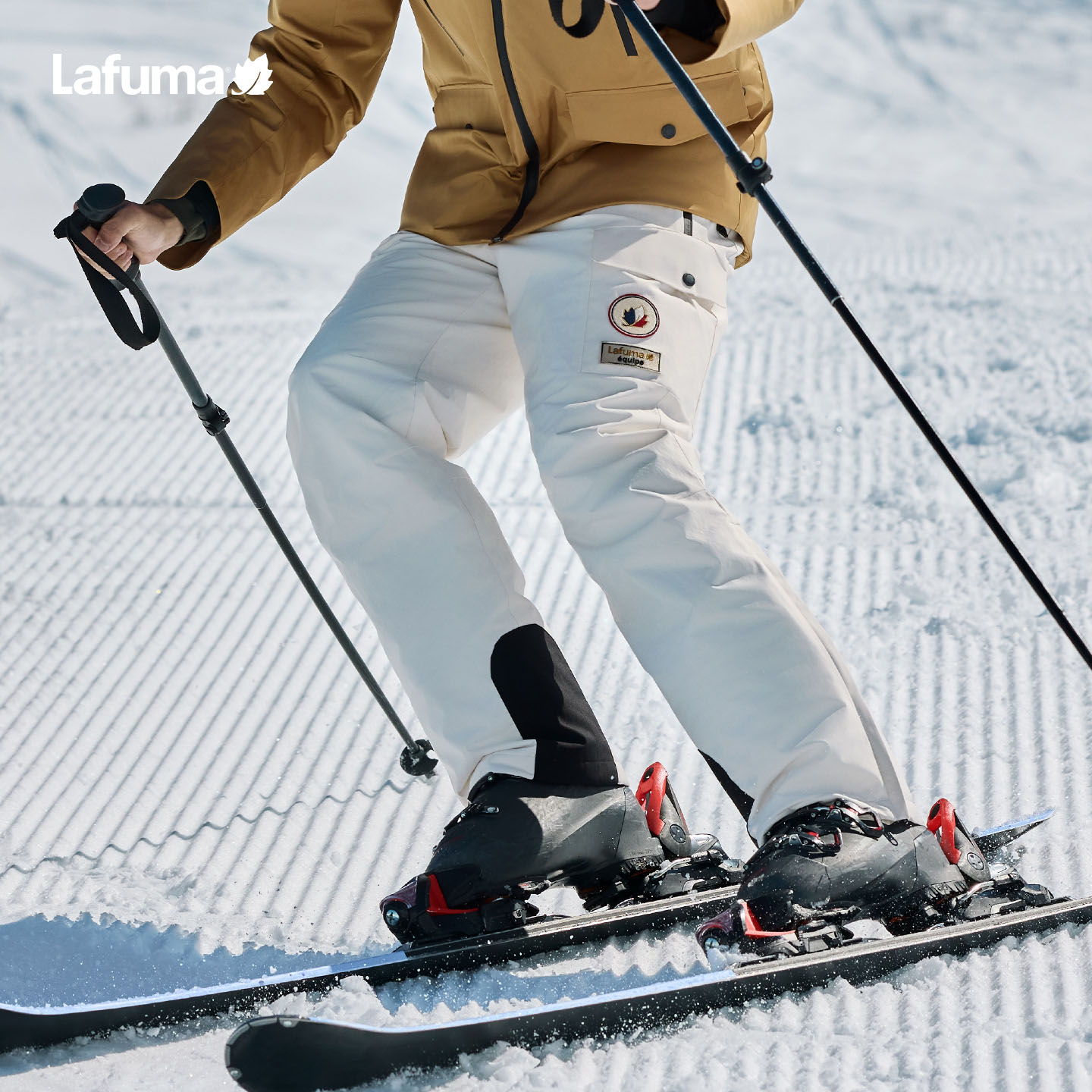 LAFUMA户外25冬季男士背带棉裤防风防水长裤子滑雪运动LMPA5DL92