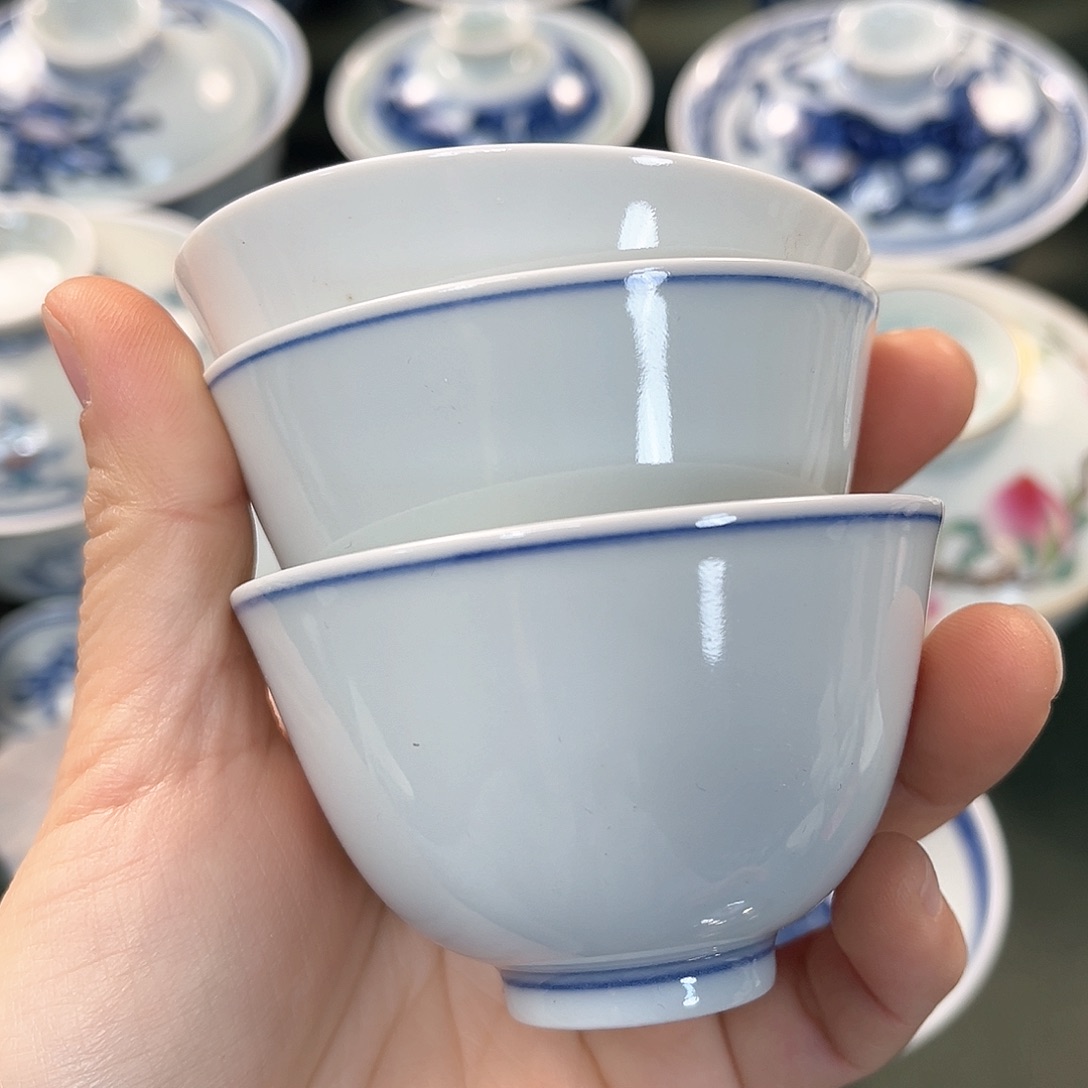 杯青花瓷器青花瓷器