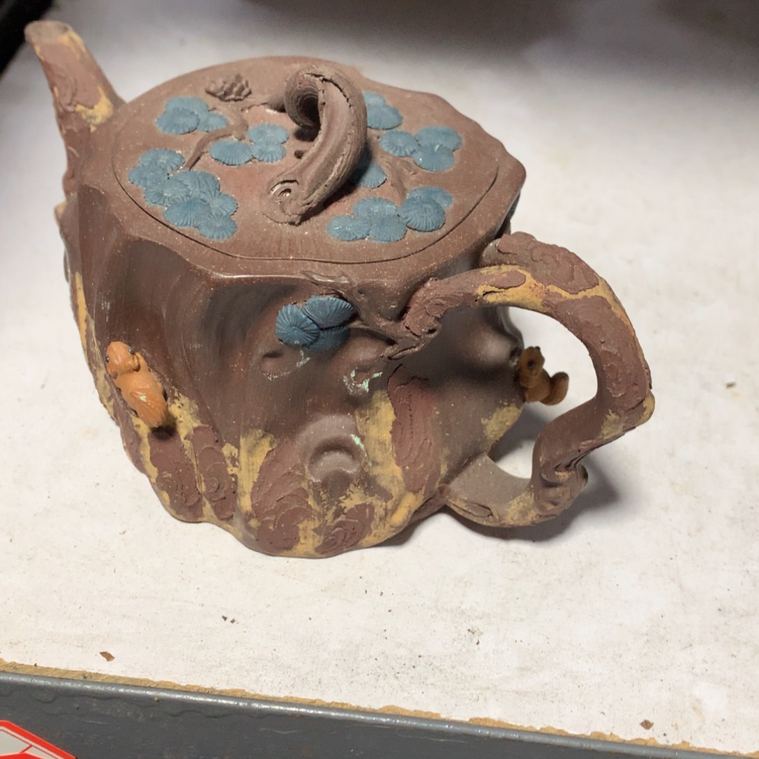 紫砂茶壶忘原矿手工85