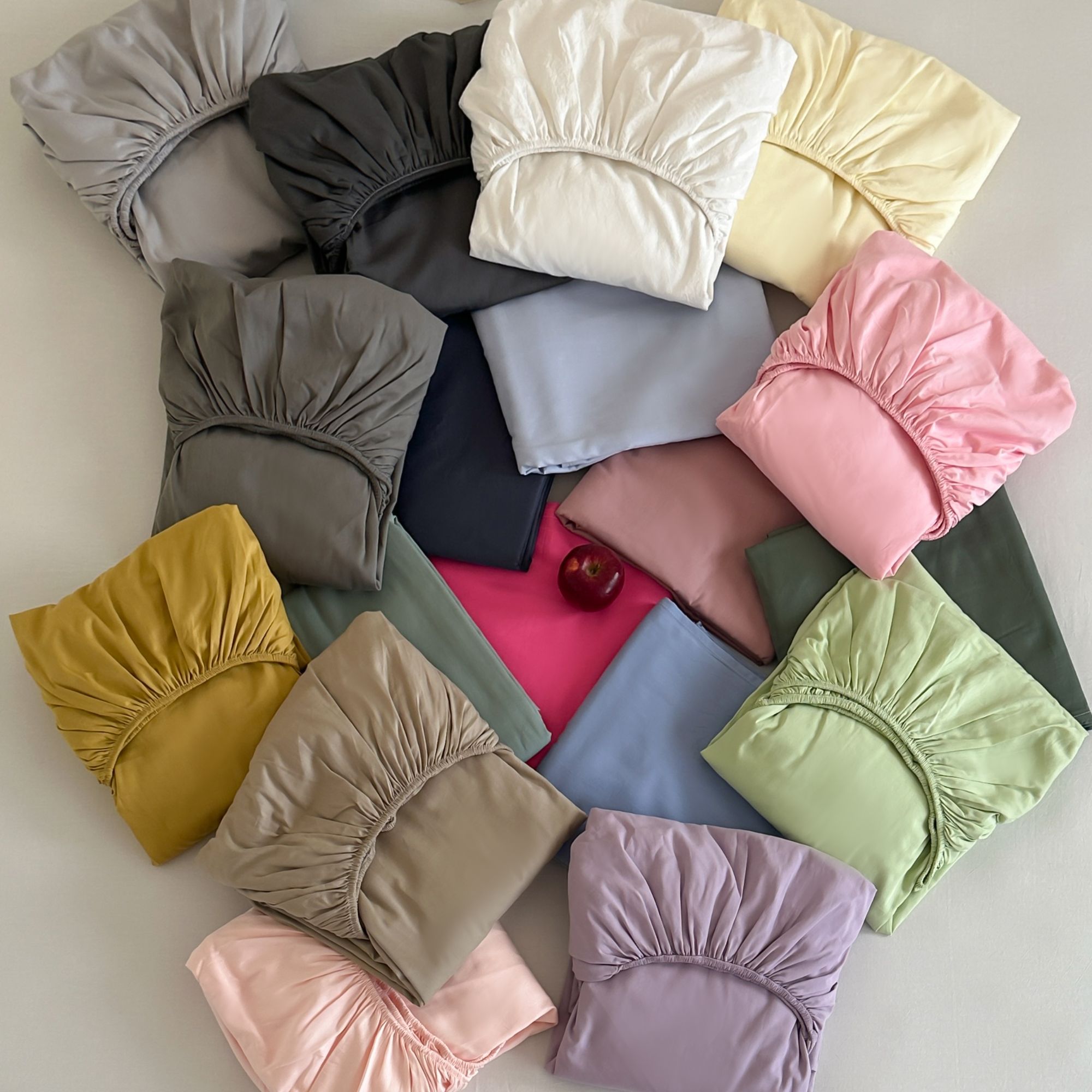 纯棉床品全棉水洗棉单件床笠简约高级双人单人学生宿舍四季通用