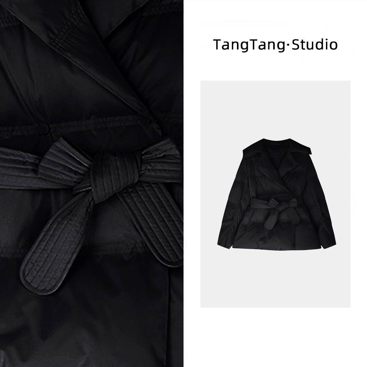 【TangTang·Studio】羽绒休闲百搭时尚宽松羽绒服-2513500