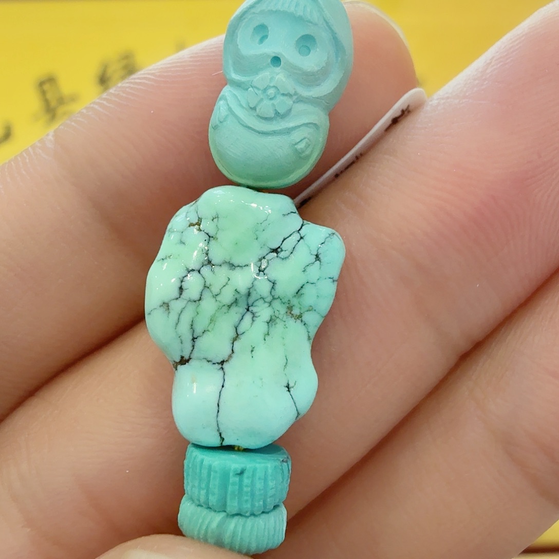 绿松石未镶嵌配饰