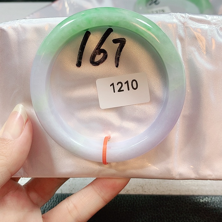 翡翠手镯未镶嵌天然翡翠手镯56..5