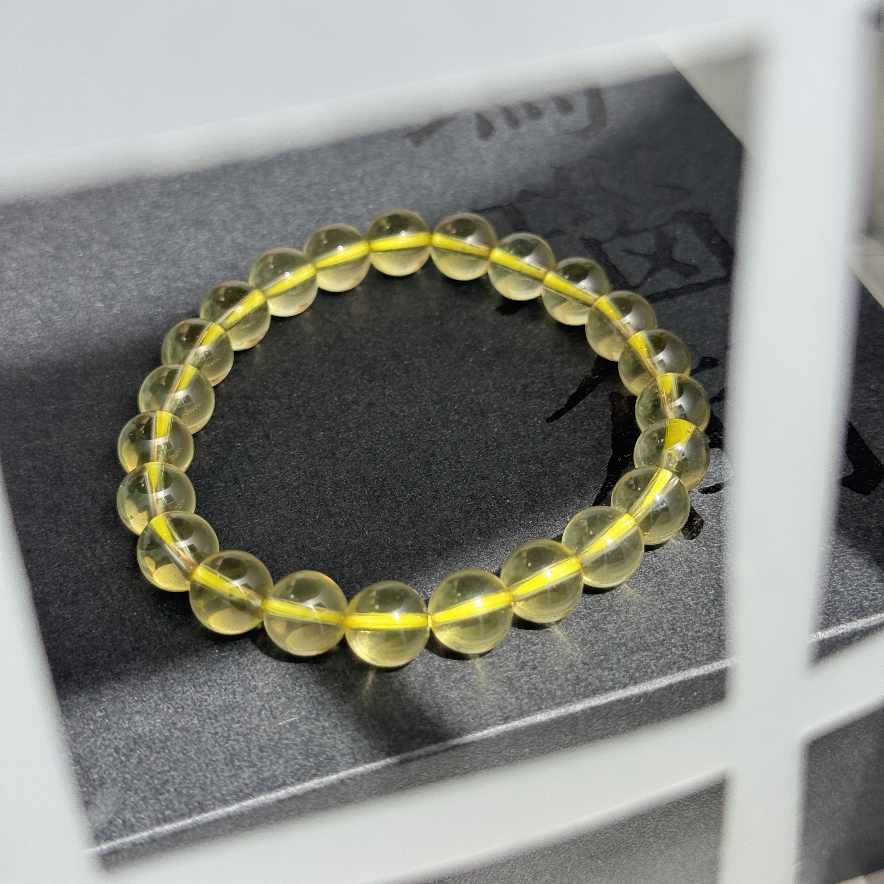 【日辉】黄水晶手链/手串/卡8+约22粒/多样性发货