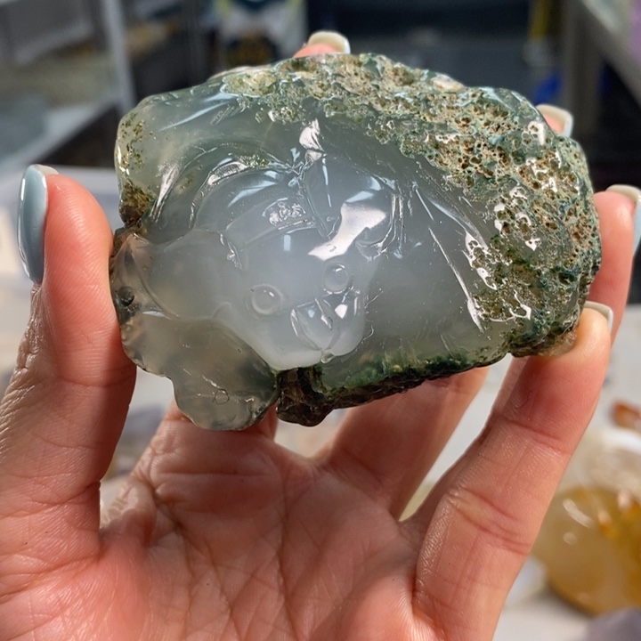 玛瑙/玉髓吊坠(不含链)未镶嵌