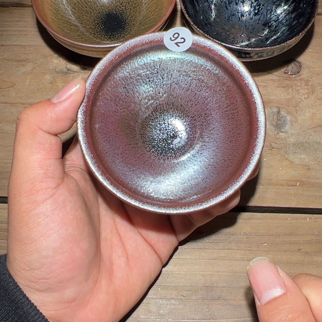 茶盏老表精选柴烧92