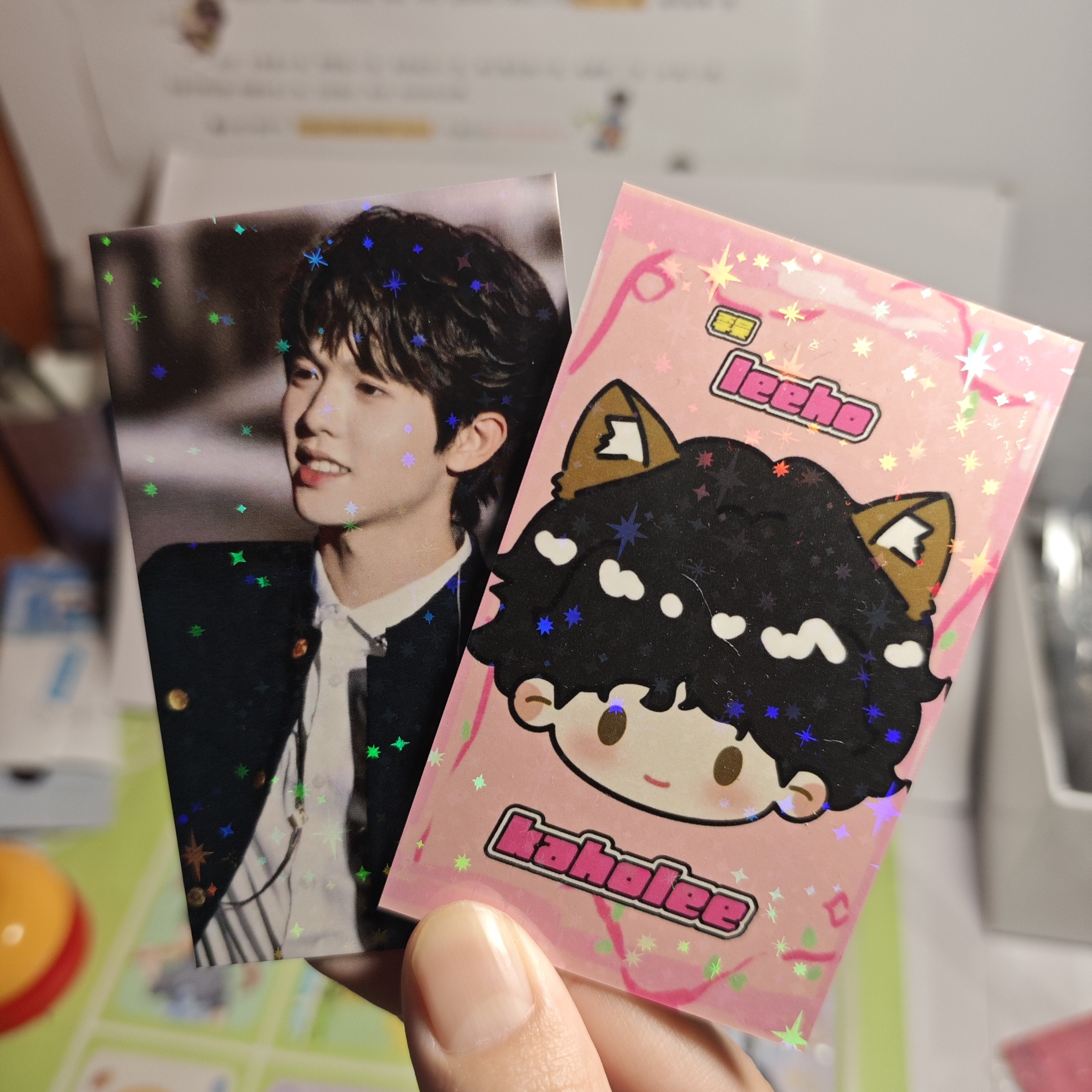 【900g】十个勤天自印巨厚小卡应援周边(星光)