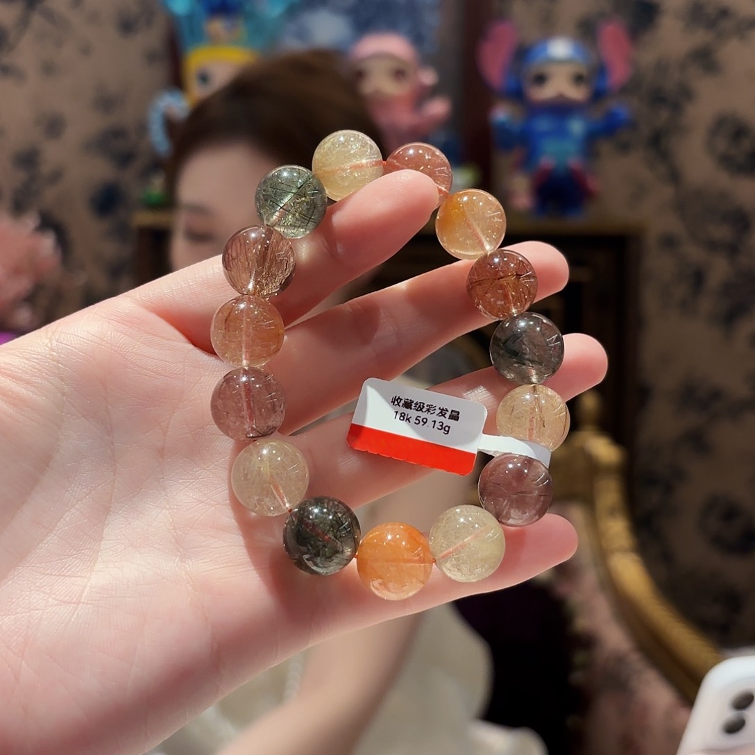 水晶手链未镶嵌手串