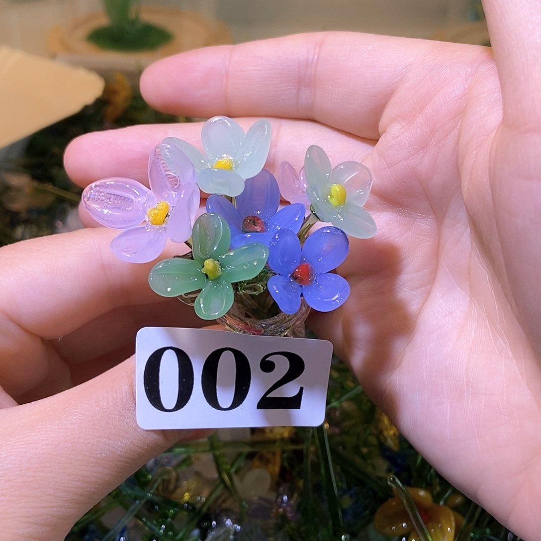 琉璃手工艺品002花瓶