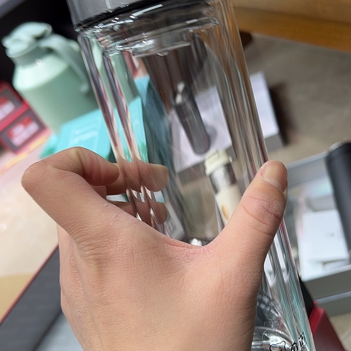 1003-73-410ml  玻璃杯 银 