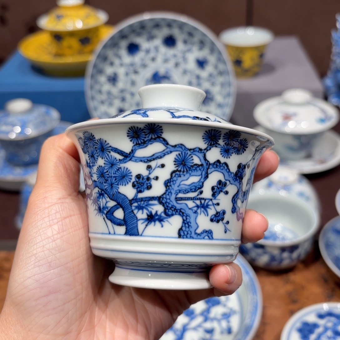瓷片景德镇纯手工手绘