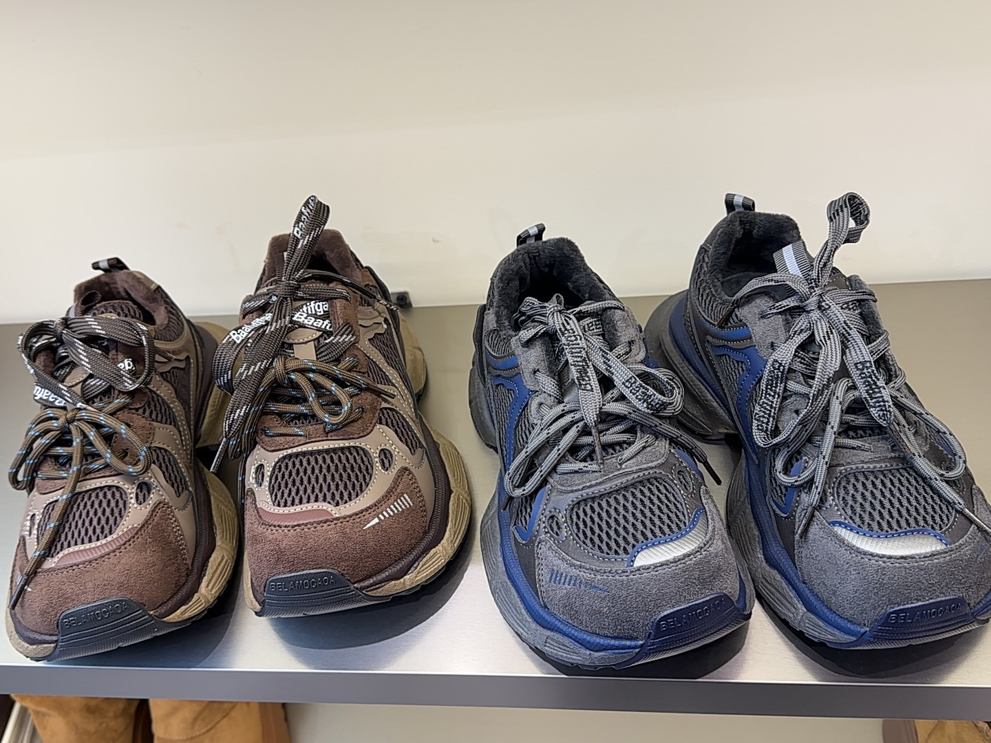 2025秋冬新款轻便显脚小厚底女士老爹鞋巴家网面复古百搭休闲6618