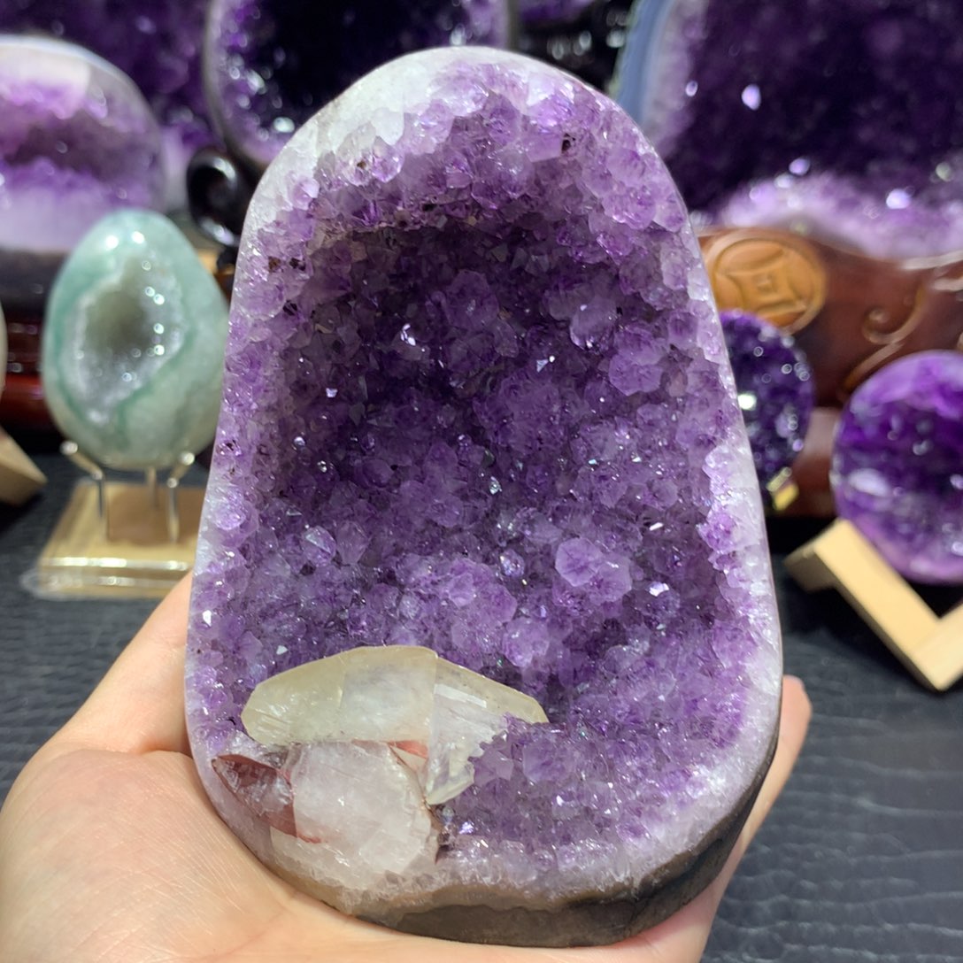 紫晶珠宝半成品未镶嵌?****福利不退