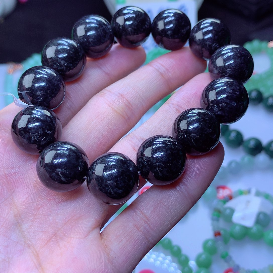 翡翠毛衣链未镶嵌卡17