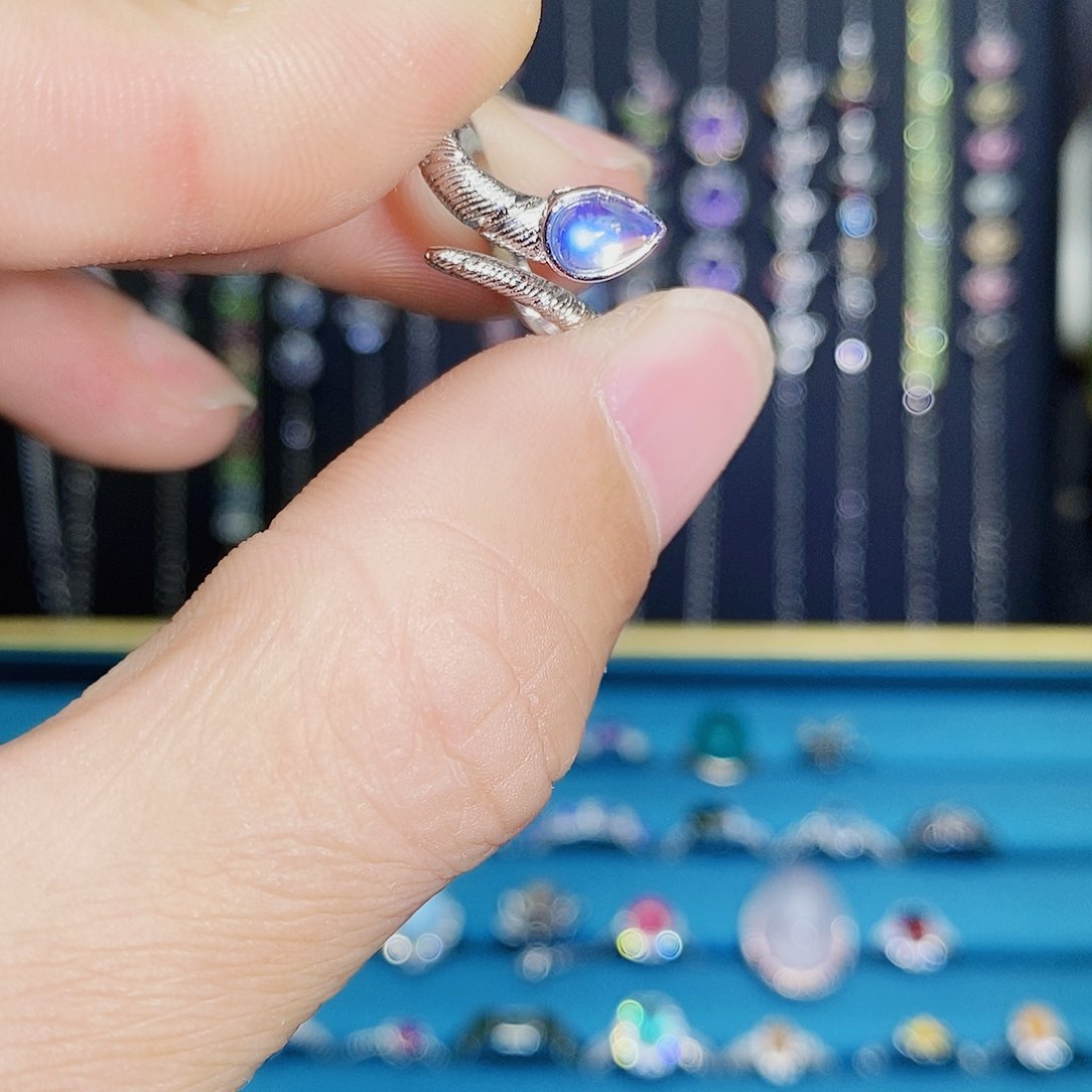 紫晶珠宝半成品银S925镶嵌