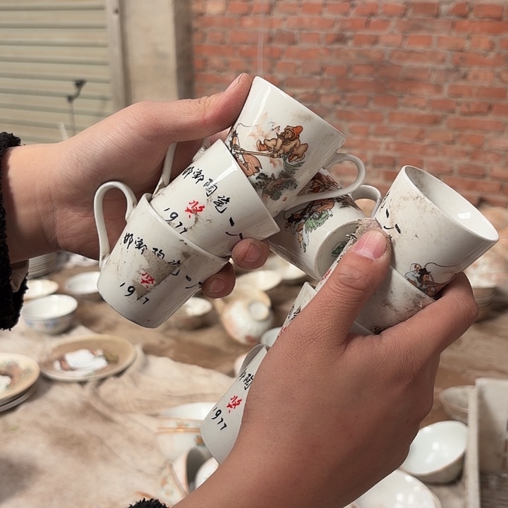 摆件，烧制问题都是正常的到手8个