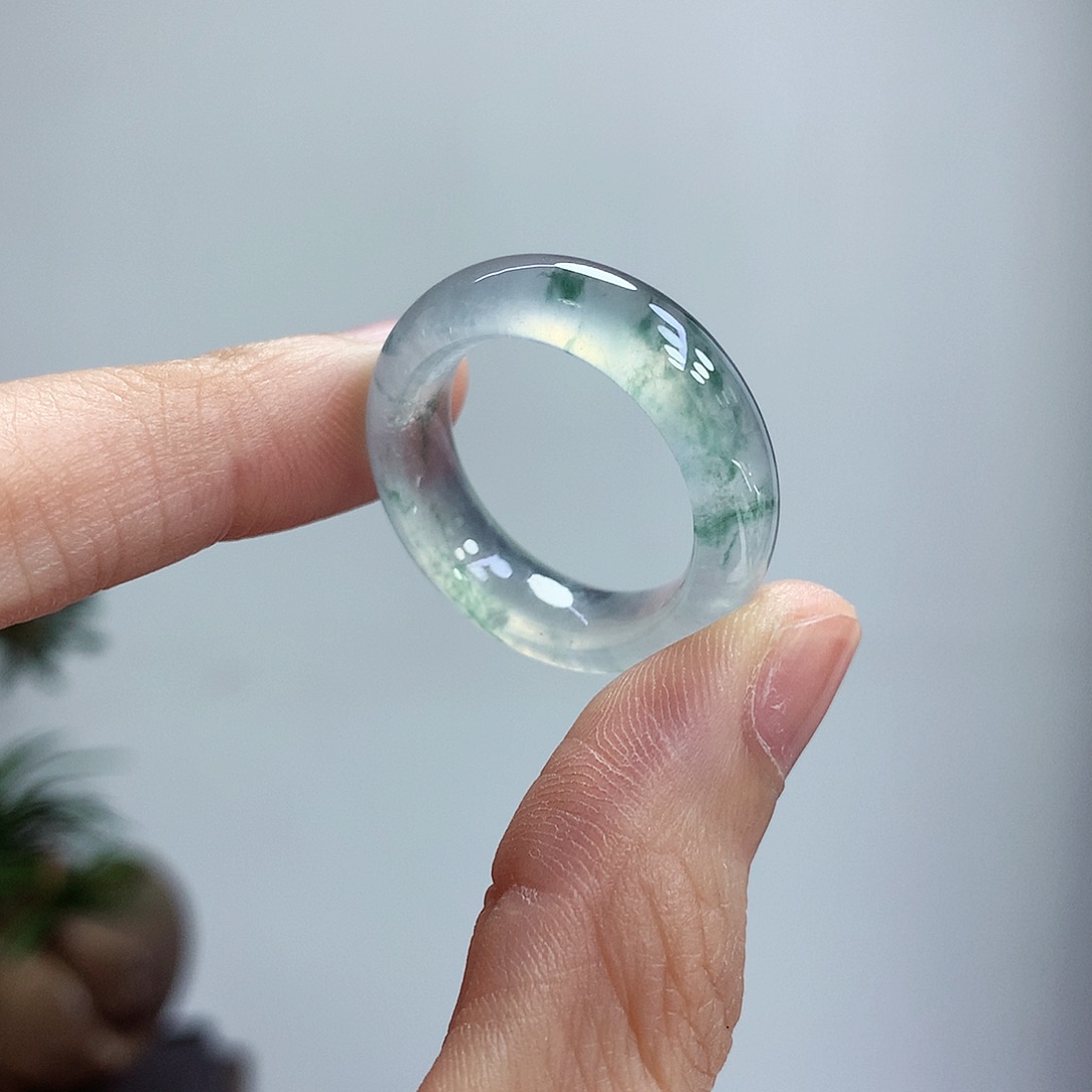 未镶嵌戒指翡翠22-23号