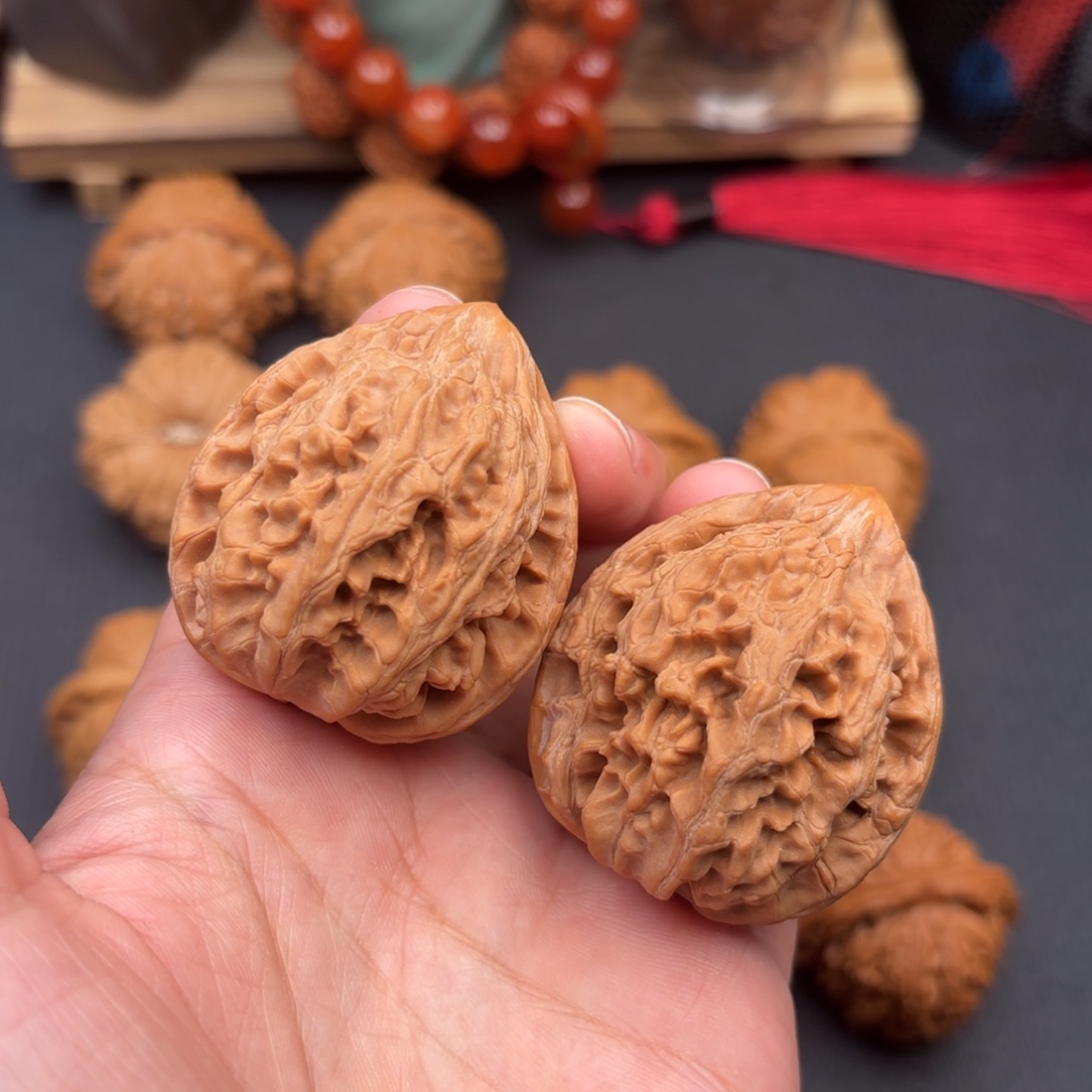 文玩核桃把件大沽石41