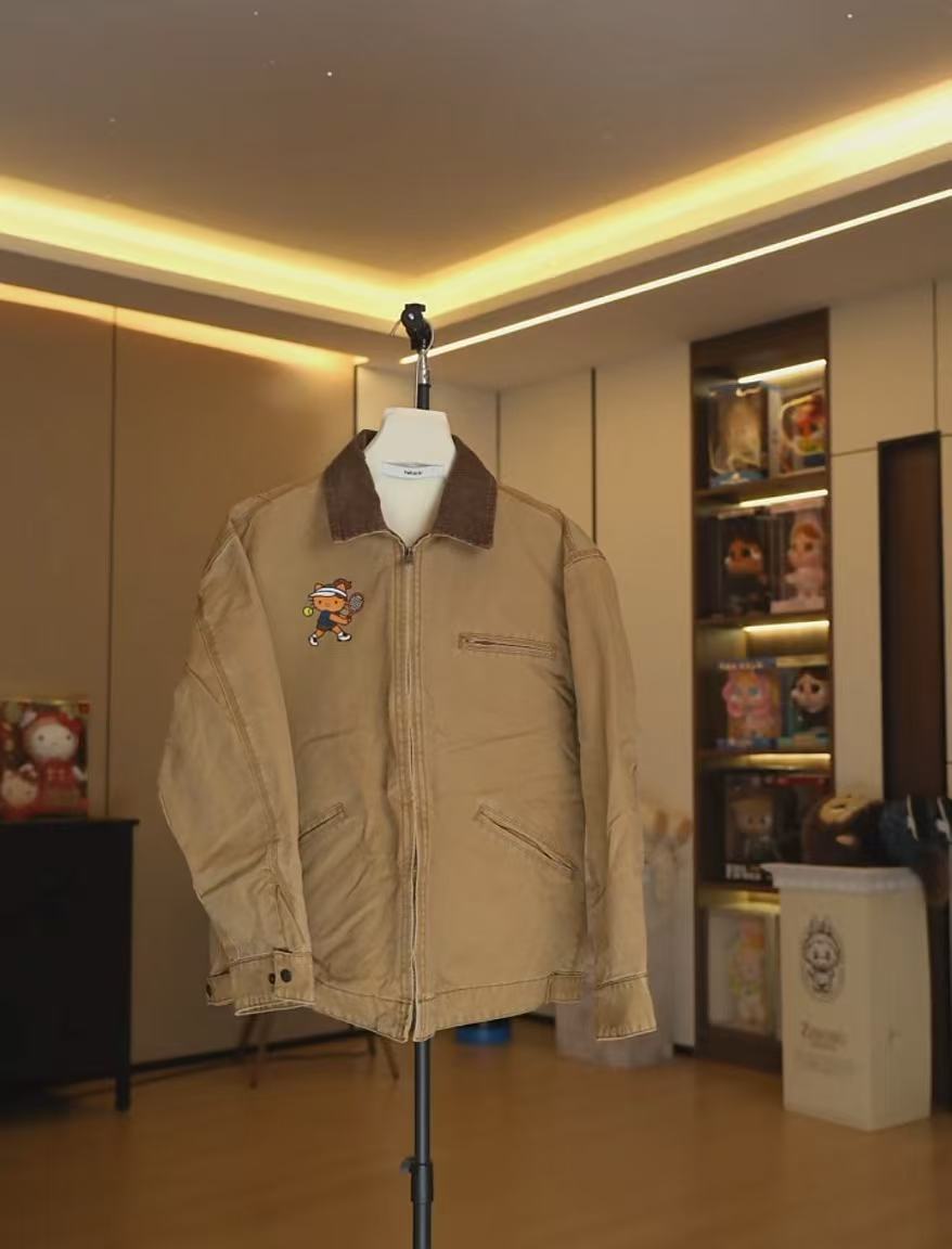  劉發發【网球少女工装外套】L131-新款时尚百搭显瘦宽松洋气秋冬