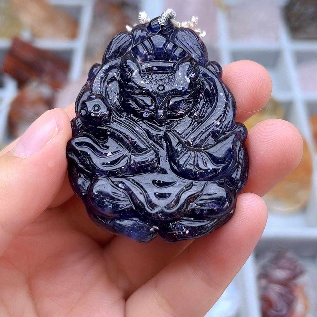 水晶吊坠(不含链)未镶嵌