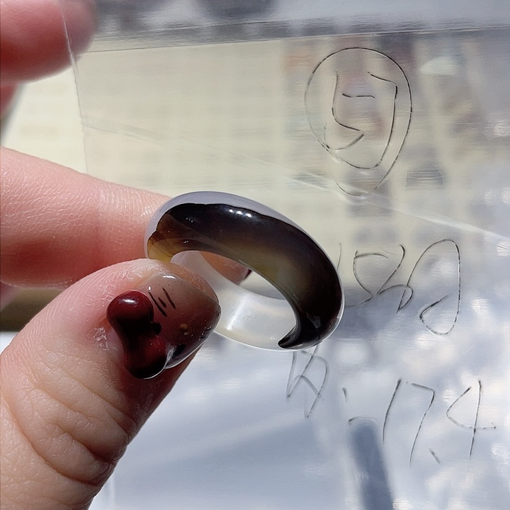 玛瑙/玉髓戒指未镶嵌