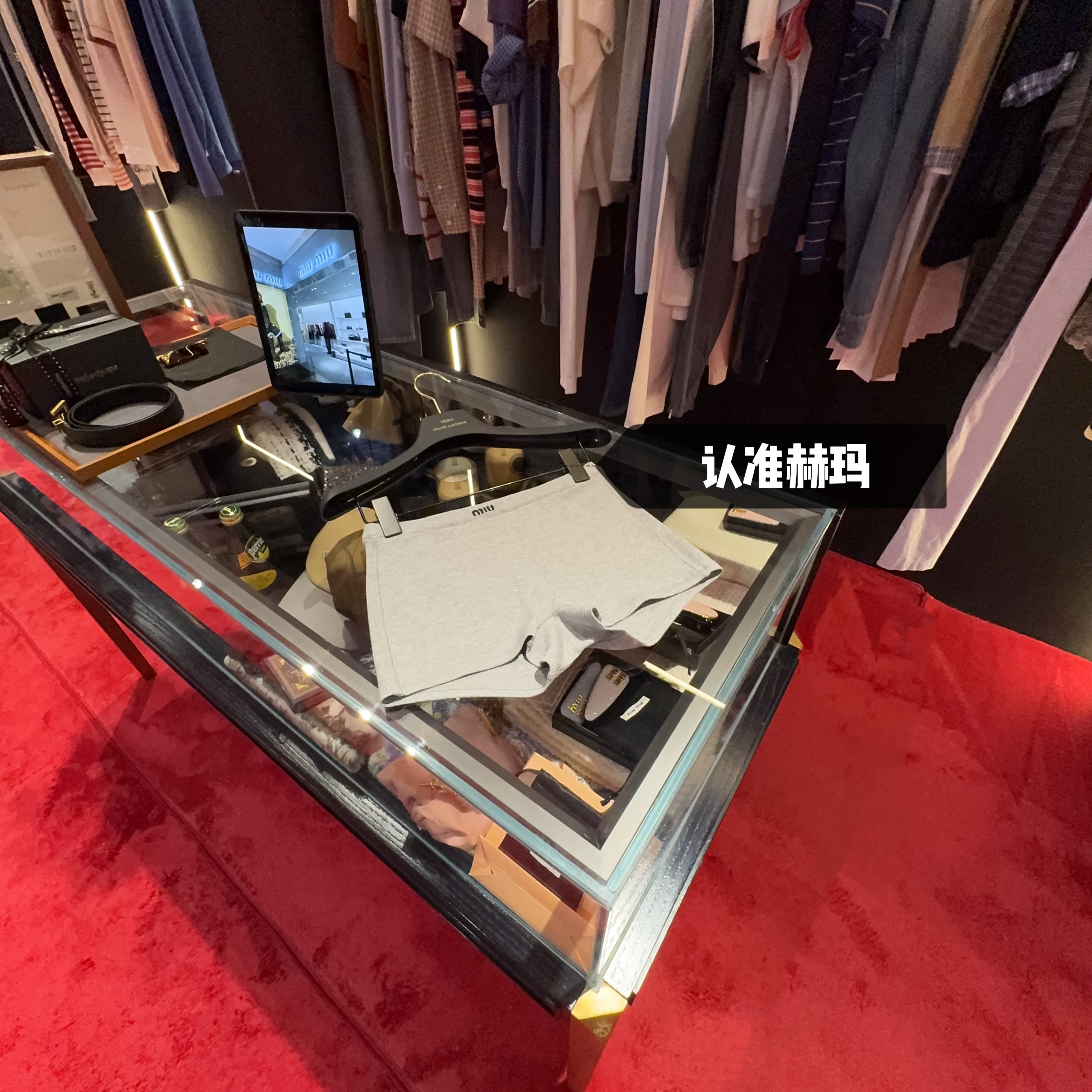 现❉认准赫玛 25春夏 花灰色打底短裤#弹力+#1333上新