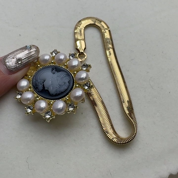 淡水珍珠手绳18K金镶嵌