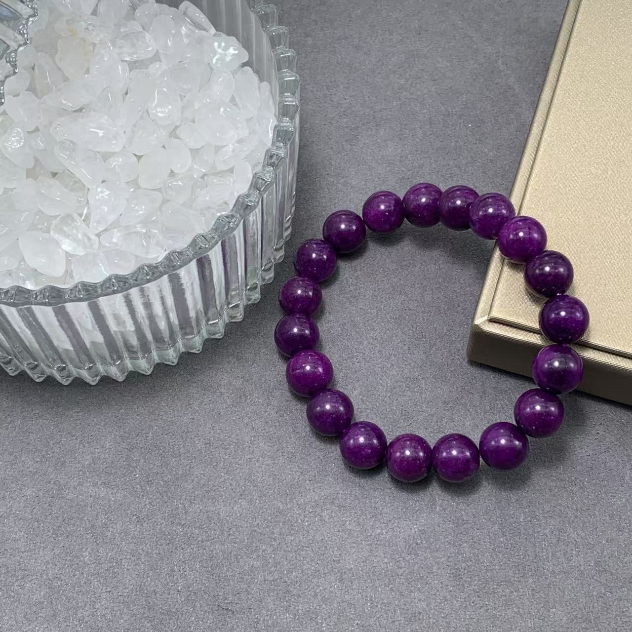 SJL全紫老矿12mm+手链9042