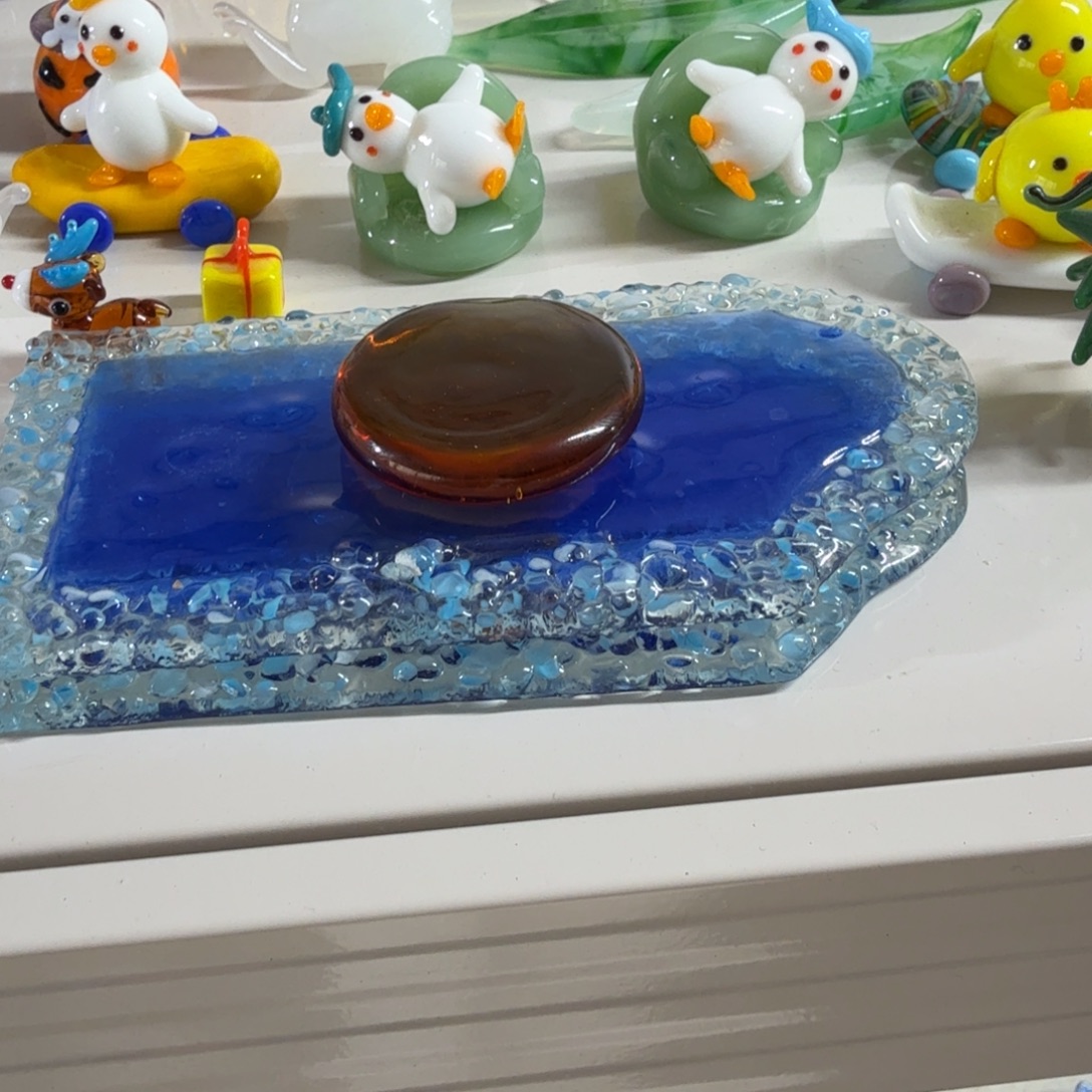 林***n琉璃手工艺品底盘