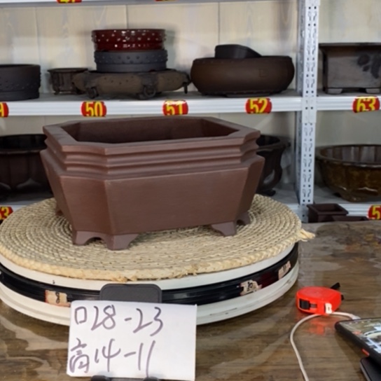 花盆紫砂宜兴紫砂花盆产地直销