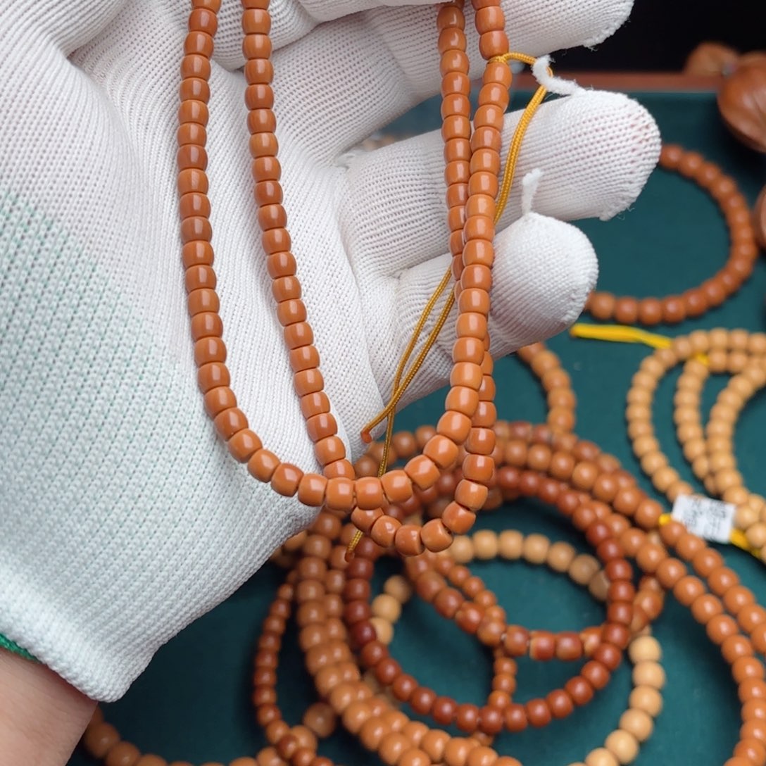 橄榄核手串搞***了核尖脖挂5